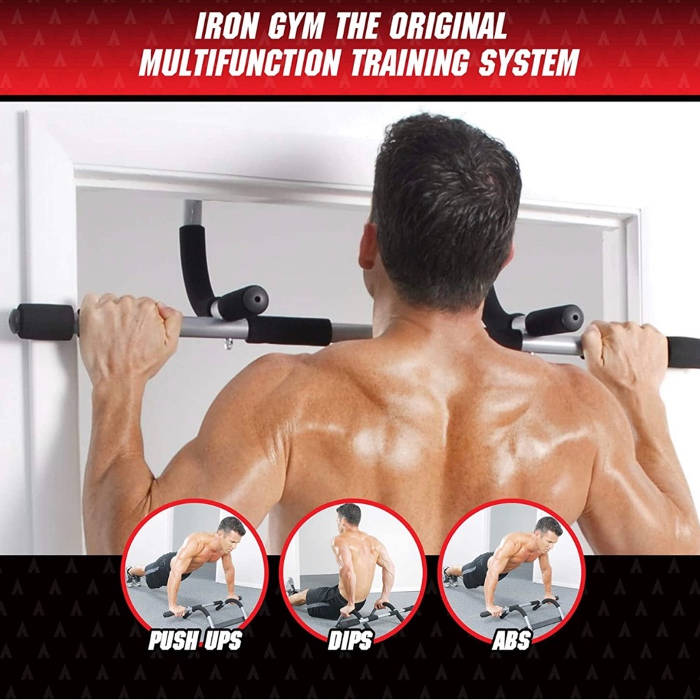 Iron Gym Total Upper Body Workout Bar - Picture 4 of 5